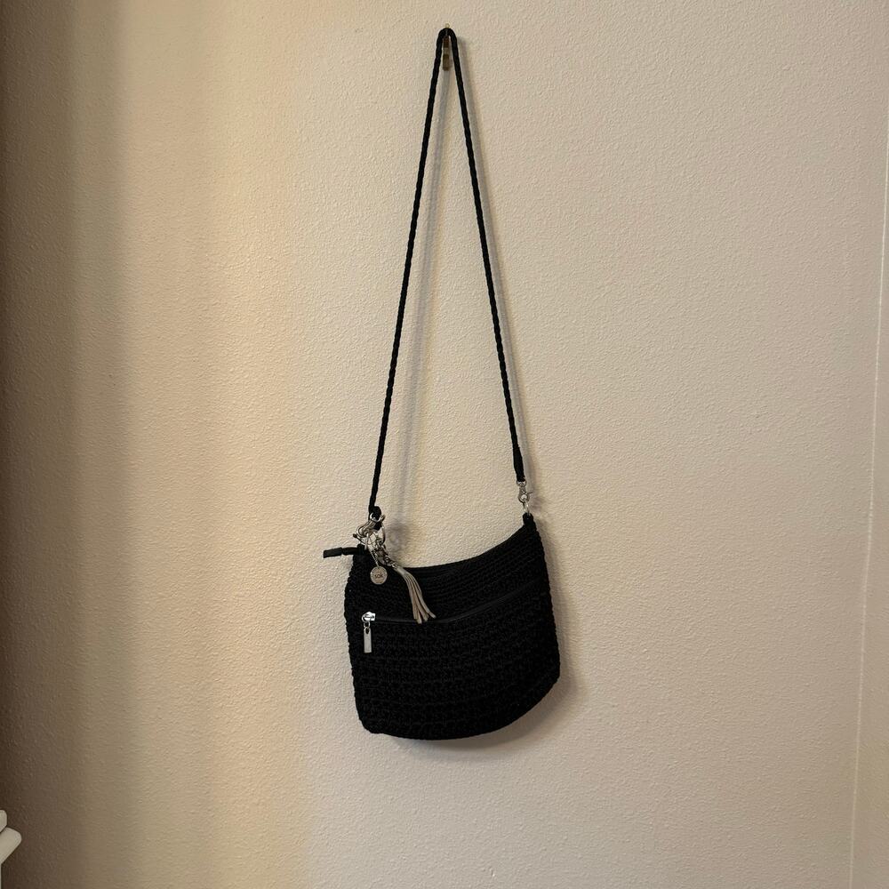 Vintage Y2K The Sak Limited Original 30 Year Anniversary Crochet Crossbody - Picture 7 of 14